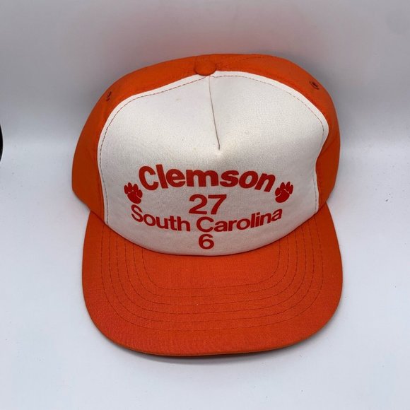 Yupoong Other - Vintage South Carolina Clemson Foam Yupoong Hat Snapback Cap Bradford Jeffcoat